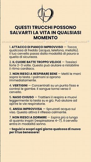 Questi trucchi possono salvarti la vita in qualsiasi momento