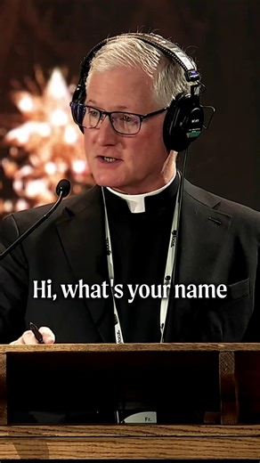 Michi from Austria showed up to the FOCUS Catholic SEEK Conference in style, sporting a lederhosen. Representing his country, Michi asked the Family Rosary Across America to help him pray for all those struggling with addiction, as well as for someone who is very dear to him: | Father Rocky