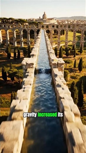 How Romans Made Water Flow Uphill #RomanEngineering