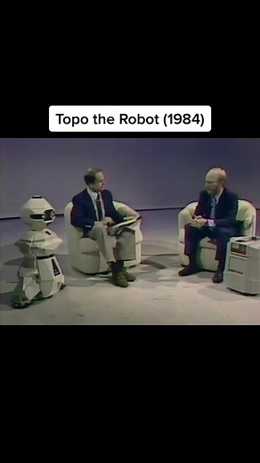 Topo the robot, as seen on