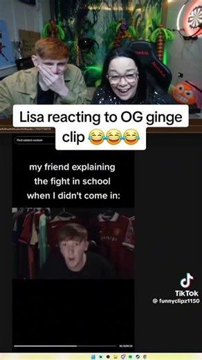 Lisa reacting to OG angry clip gimme me chips 🍟