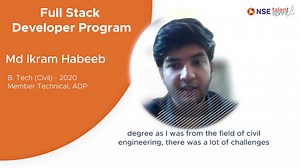 A Civil Engineer by degree, Ikram had a tough time landing a job during the covid times. As a result of which, he lost one year of his career after trying at multiple fields. TalentSprint’s Full Stack Developer Program changed his career for the better as he learnt coding from scratch and landed a job at ADP successfully. Listen to Ikram’s journey of transformation in this video. For more information about the program visit 👉 https://talentsprint.com/cfsd.dpl For more information about us visit