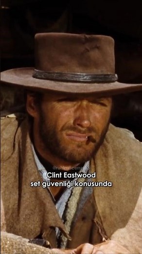 The moment Clint Eastwood narrowly escaped.