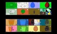 Mix of 4 videos from youtube : 16 BFDI Auditions #3 by Bow Fan 2025