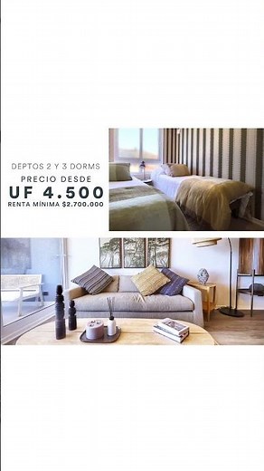 Departamentos de 2 y 3 dormitorios en La Serena