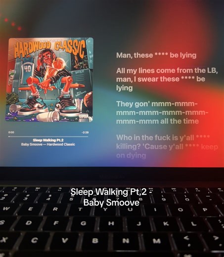 Sleep Walking Pt.2 #rapmusic #songlyrics #babysmoove #fyp #foryoupage