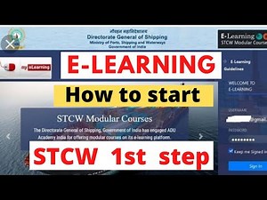 STCW ENROLLMENT || E-LEARNING ENROLL || DG SHIPPING E-LEARNING ENROLLMENT || HOW TO DO STCW COURSE