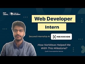 Tech Internship Secured in 3rd Year | Jyothi Swaroop’s English Review | NxtWave CCBP