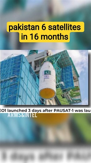 Pakistan Launches 6 Spy Satellites Against India? #defencenews #pakistan #indiandefence #armsintel