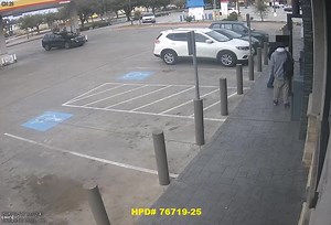 The Houston Police Department’s Robbery Division needs the public's assistance identifying the suspect responsible for a robbery by threat. On Friday, January 17, 2025, at around 11:00 am, the complainant was outside a convenience store at the 8200 block of Broadway, in Houston, Texas. The complainant stated that he was approached by an unknown male, who placed his hand in his pocket (acting as though he had a gun) and demanded his property. The suspect then attempted to physically assault the c