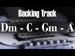 Guitar Backing Track Dm | D minor Scale Backing Track