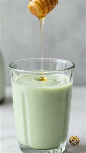 Chilled Cucumber Mint Soup with Raw Honey