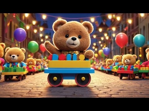 El desfile de trenes de juguete | Canción infantil | Kids Songs