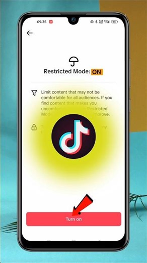 TikTok account restricted mode kaise on kare | How to enable TikTok account restricted mode #shorts
