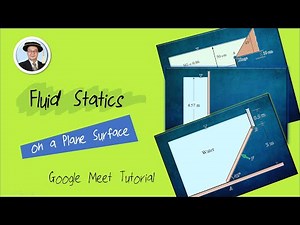Fluid Mechanics Tutorial: Fluid Statics on a Plane Surface