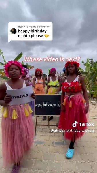 African Birthday Blessings and Dance Celebrations