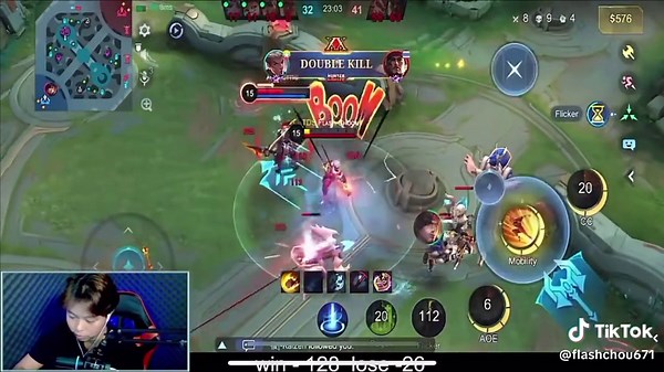 Flash Chou Gameplay Showcase in MLBB