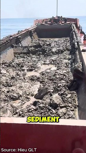 Hopper Barge - specialized vessel | #hopper #dredger #discharge #barge