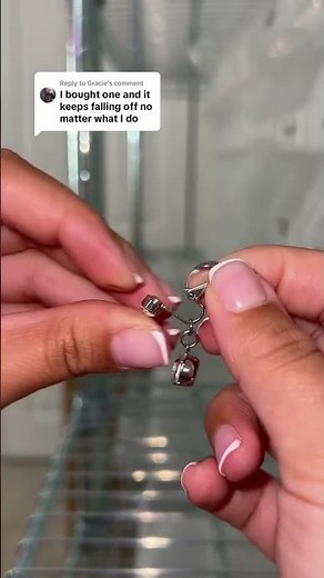 How to put on a fake clip on belly ring!✨ HanysLux.Com 🛍️ #bellypiercing #smallbusiness #piercing