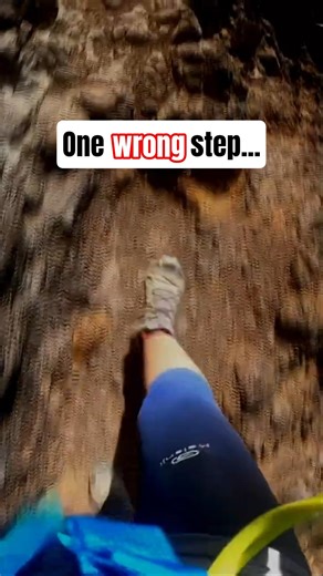 Don't look down #kalalautrail #HAWAII #backpacking