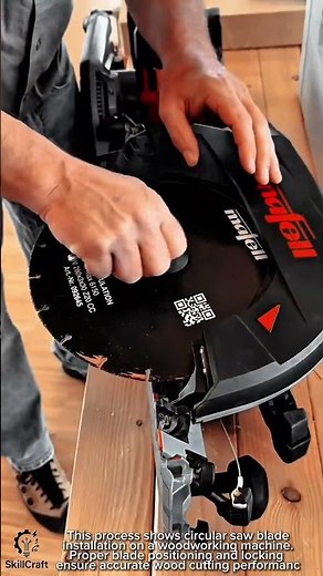 Circular Saw Blade Installation Work Tool for Wood Cutting #worktool