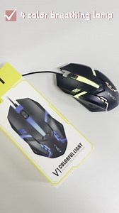 T-WOLF V1 Accessories Computer Mouse 3D Wired Mouse Led Backlit 1000DPI Game Optical USB Mouse Cheap Souris Gamer