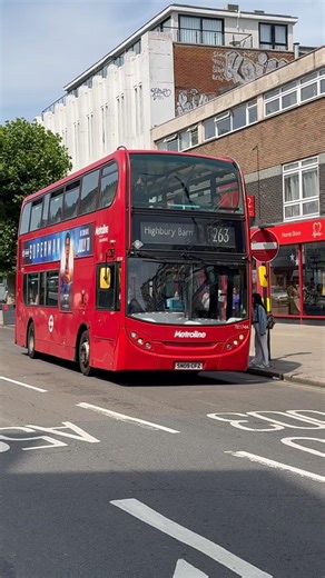 London Bus Route 263 To Highbury Barn 🚎🇬🇧 || #londonbuses #highbury #finchley #barnet