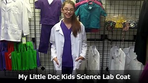 Watch My Little Doc Kids Science Lab Coat on Amazon Live