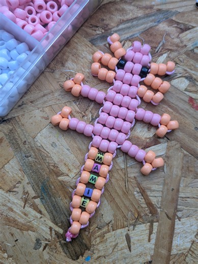 Tuto axolotl en perles pour la fête des mamies