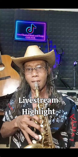 Cuplikan Lagu Gereja Tua dengan Saxophone