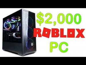 I Bought A $2,000 PC for ROBLOX