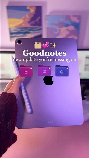 Goodnotes new update you’re missing on! 📁🥹#goodnotes
