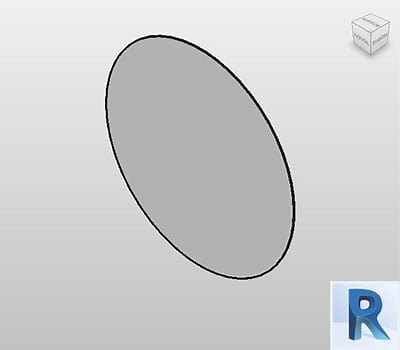 Circular mirror revit - Espejo circular revit | Bimshares