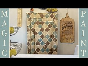 Come dipingere un mobile con vecchia pittura scrostata Chalk Paint fai da te® DIY Elisa & MagicPaint