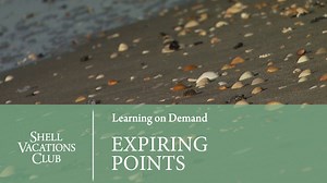 OWNERS: Watch this short SVC Learning on Demand video for insight on all the ways you can use your expiring points. | Shell Vacations Club