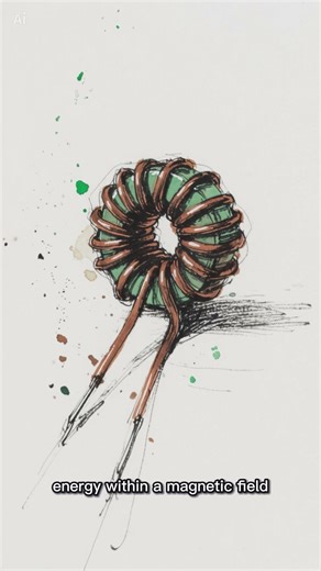 Inductors and Inductance #electronic #science