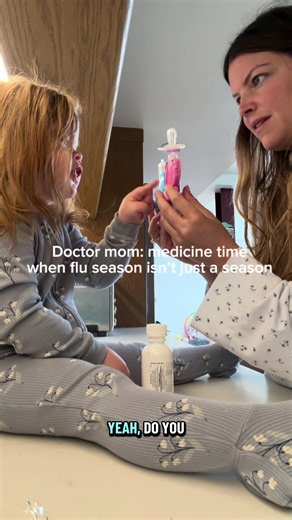 Is it just me, or is flu season an annual thing now? 🙃 @Playhouse MD #doctor #mom #fyp #babycare #medicine