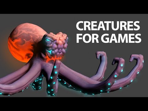 How to create creatures for games