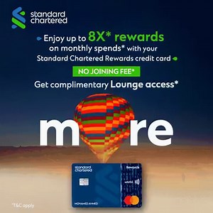 23 reactions · 83 comments | Spend more and save more with the all new Standard Chartered Rewards Credit Card now on Mastercard. Get up to 8x* reward points on monthly spends and a chance to benefit from other exciting perks! Click the link below to know more. Link - bit.ly/3DsSsiE #StandardChartered | Standard Chartered India | Facebook