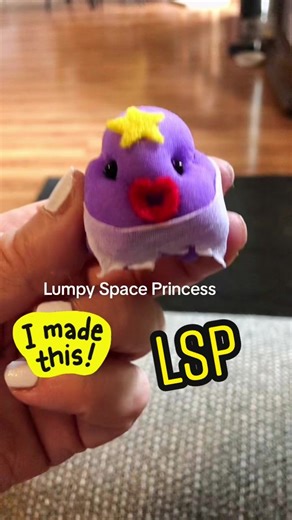 Lumpy Space Princess rocks! #lsp #lumpyspaceprincess #lumpyspaceprincesscosplay #pendletonward #fiberartist