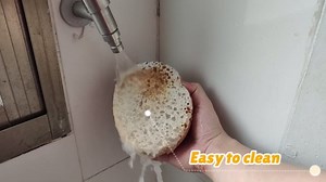 Knockdown Texture Sponges 4Pcs, Sponge for Patch/Repair Ceiling Drywall Wall, DIY Painting Ceiling Wall Texture, Round Sponge, Clay sponges for Pottery, Texture Sponges