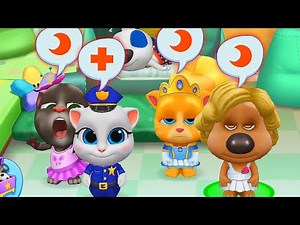 My Talking Tom Friends (iOS,Android) Gameplay Walkthrough (Outfit7) - HD