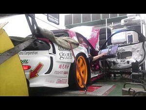 RX－7 FD3S CPU（HKS V－PRO）setting ＆ PowerCheck 630ps