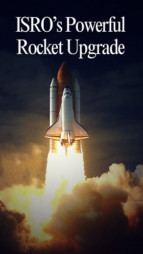 6.1K views | Stronger Rockets, Bigger Dreams! #india #isro #heavyrocket #news #space #facts #keepitsimple #surajsingh [ISRO Rocket, ISRO Semi Cryogenic Engine, ISRO New Rocket, ISRO Power Boost, Indian Space Research Organisation, SpaceX vs ISRO] | Keep It Simple With Suraj Singh | Facebook