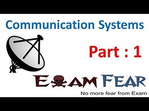 L1 : Introduction - Physics Communication Systems, Physics, Class 12 Video Lecture