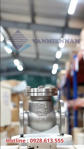 Van 1 Chiều Lá Lật Inox Wonil Hàn Quốc | Mặt Bích JIS10K