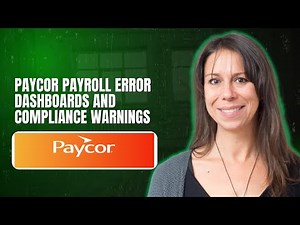 Paycor Payroll error dashboards and compliance warnings
