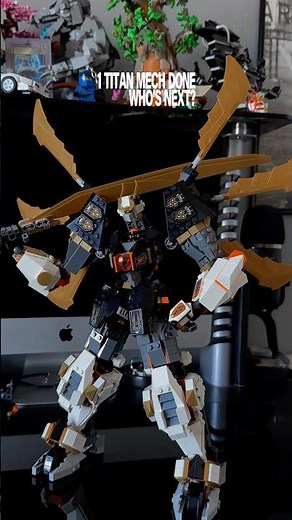 cole’s titan mech build ninjago 71821