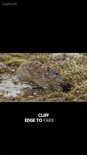 Lemmings Don't Actually Jump Off Cliffs #animalfacts #nature #wildlife