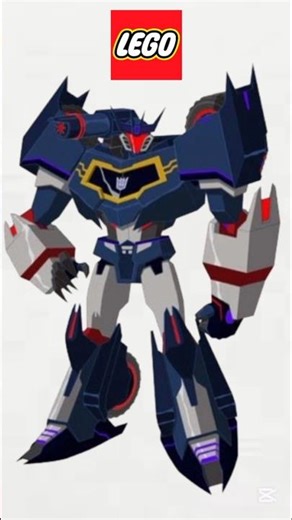 How to build a LEGO Soundwave from Transformers Prime#transformers #transformersprime #lego